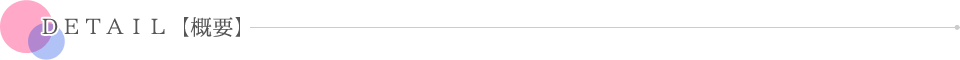 DETAIL【概要】